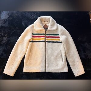 Pendleton Glacier National Park Cropped Sherpa Jacket Women’s XS
